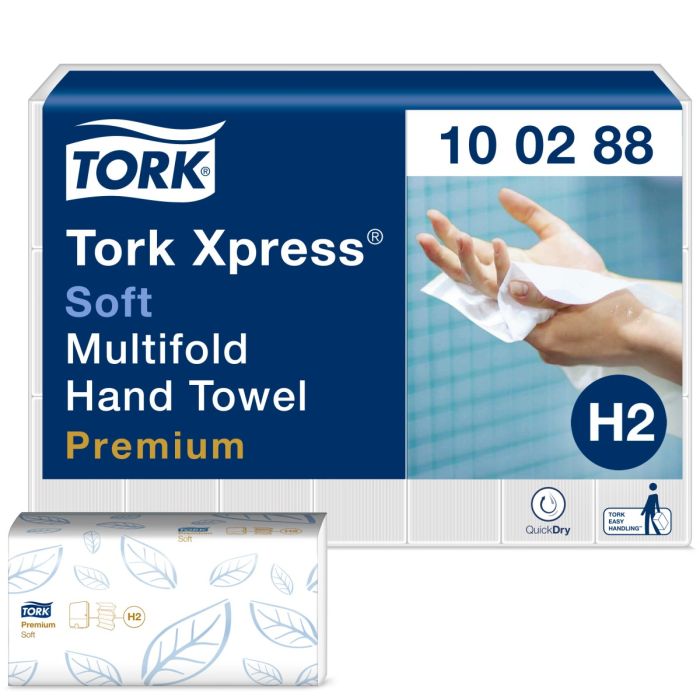 Tork Premium Xpress Interfold X-Soft 2-laags 21 x 34 100288 (2310 stuks)
