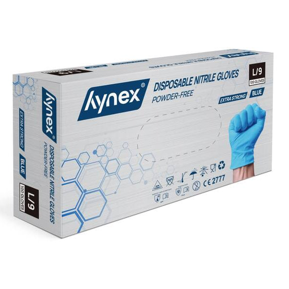 Hynex nitrile extra strong blauw