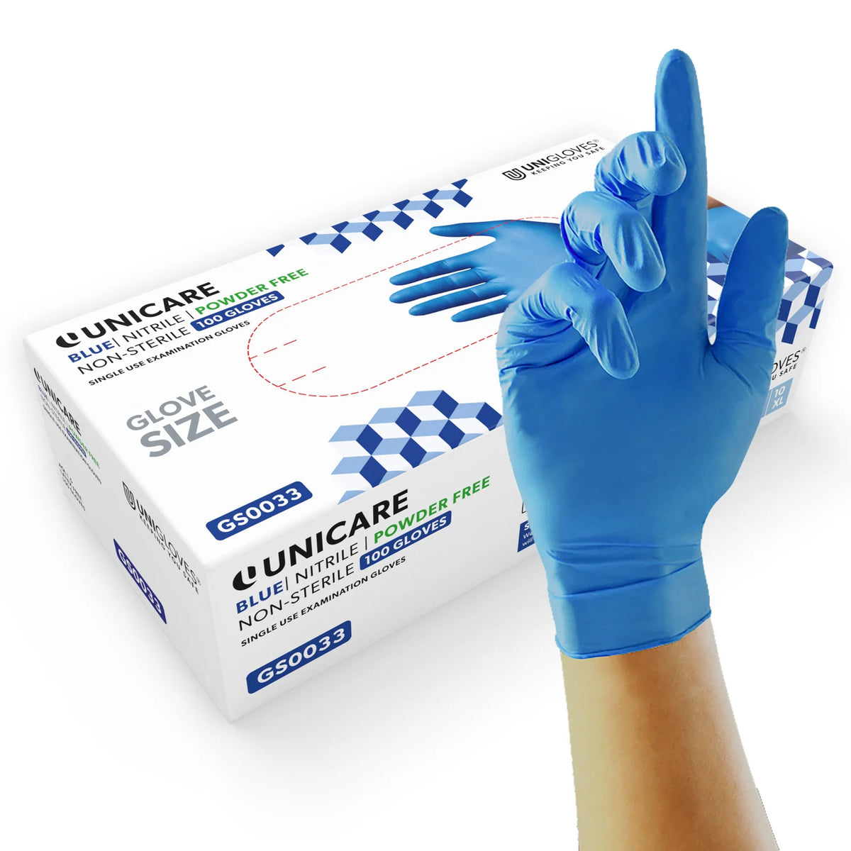 UNICARE Nitrile medische handschoenen