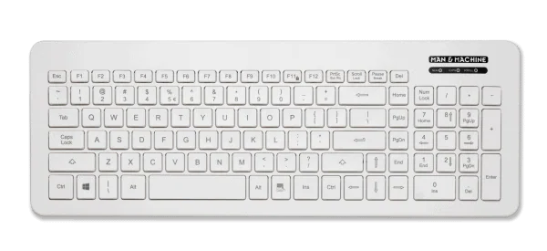 Toetsenbord B Cool Wit/zwart