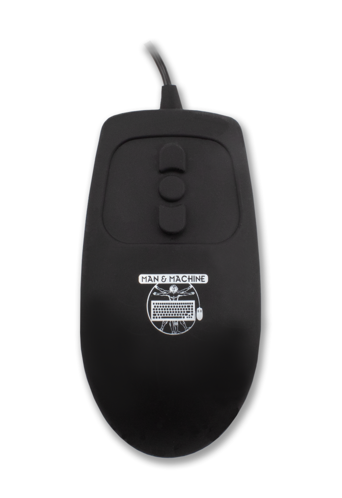 Muis Mighty Mouse 5 Wit/zwart