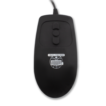 Muis Mighty Mouse 5 Wit/zwart