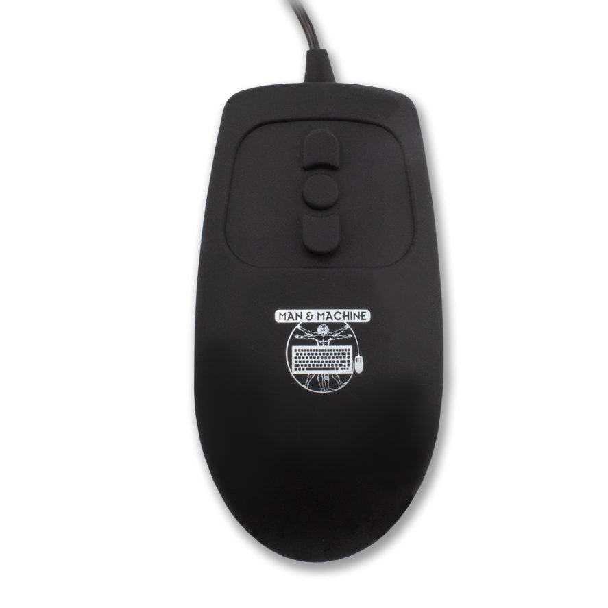Muis Mighty Mouse 5 Wit/zwart